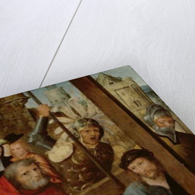 Christ Carrying the Cross, left wing from the Altar of St. Anthony, 1510-18 by School Netherlandish