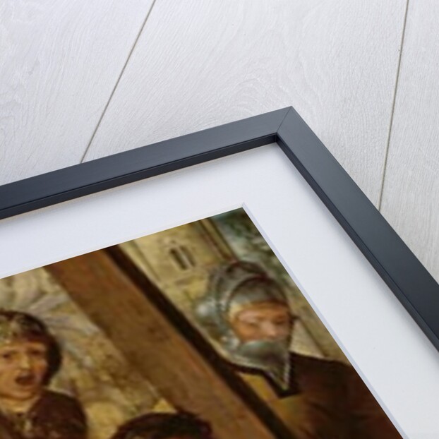 Christ Carrying the Cross, left wing from the Altar of St. Anthony, 1510-18 by School Netherlandish