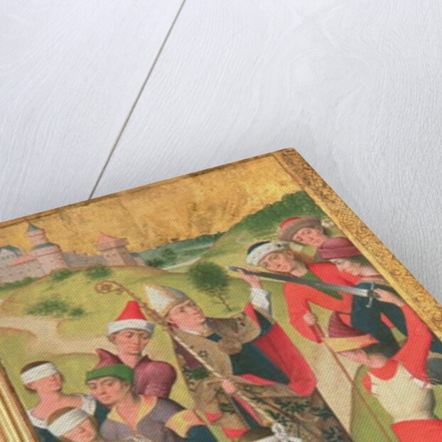 St. Nicholas saving three innocent men from execution by Hermen Rode