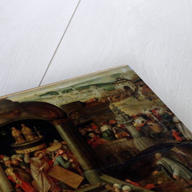 Christ Driving the Traders from the Temple, early 17th century by Jan the Elder Brueghel