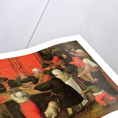 The Presentation of Gifts by Pieter the Younger Brueghel