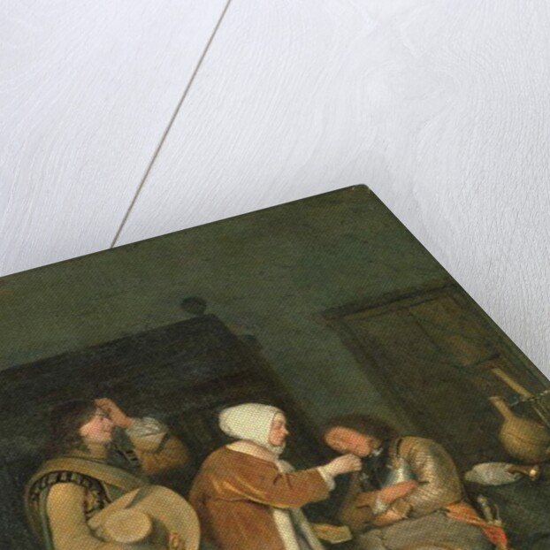 Letter to a Sleeping Soldier by Dutch School