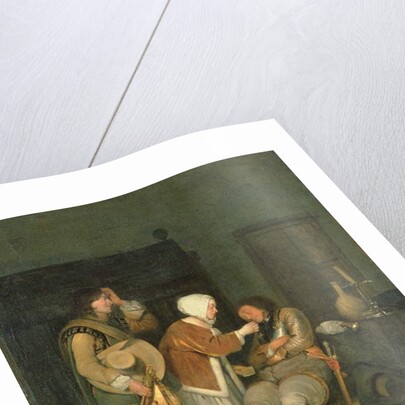 Letter to a Sleeping Soldier by Dutch School