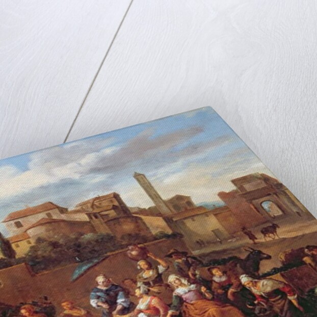 Vegetable Market in Italy by Hendrick Mommers