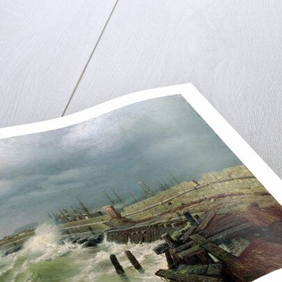 Odessa Pier, 1885 by Rufim Gavrilovitch Sudkovsky