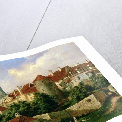 A View of Tallinn with Hattorpe Tower by Alexander Georg Schlater