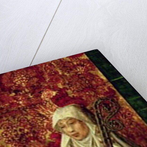 St. Gertrude by Master of the Legend of St. Lucy