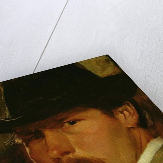 Self Portrait in a Hat, 1900 by Paul Raud