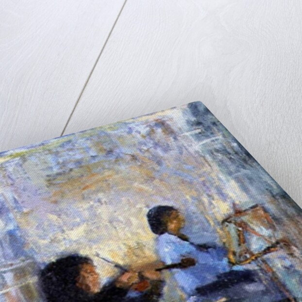 Hayley and Her Violin, 1997 by Patricia Espir