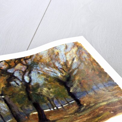 Gas Lights in Hyde Park, 1992 by Patricia Espir