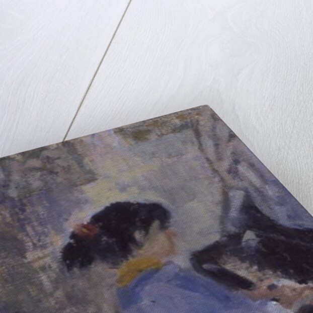 At The Piano, 1994 by Patricia Espir