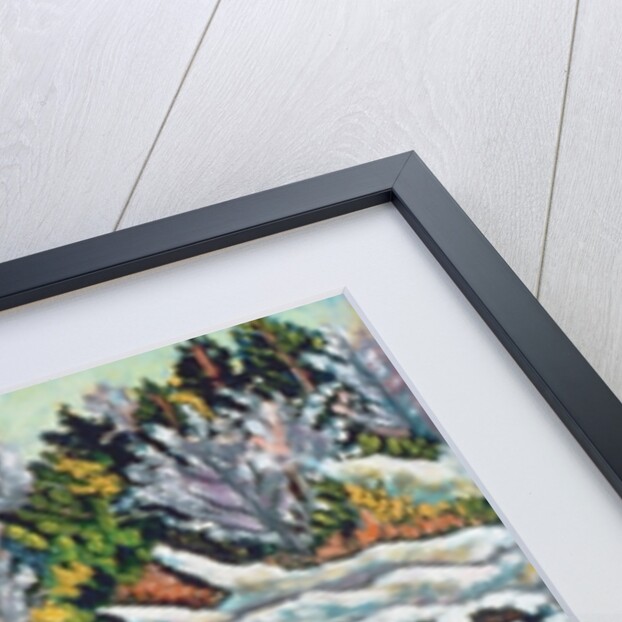 Winter Thaw, Gatineau River by Patricia Eyre