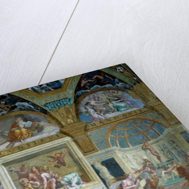 Depictions of the Divine Loves, Sala di Psiche, 1525-35 by Giulio Romano