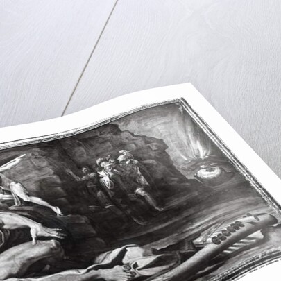 Ulysses Blinding Polyphemus the Cyclops, frieze representing scenes from the Quests of Ulysses by Pellegrino Tibaldi