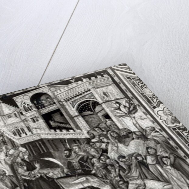 Entry of Christ into Jerusalem by Pietro Lorenzetti