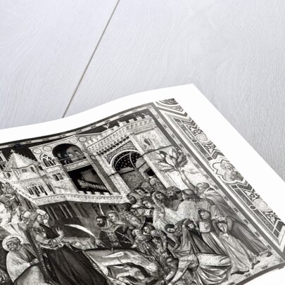 Entry of Christ into Jerusalem by Pietro Lorenzetti