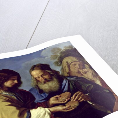 Samson Offering His Parents a Honeycomb by Guercino (1591-1666)