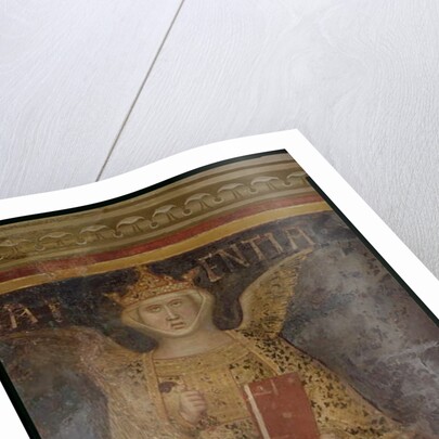 Allegory of Good Government, detail of Wisdom, 1338-40 by Ambrogio Lorenzetti