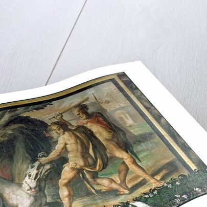 Hercules and Cerberus by Nicolo dell' Abate