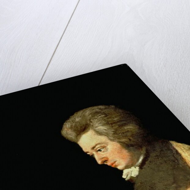 Portrait of Wolfgang Amadeus Mozart at the Piano, 1789 by Joseph Lange