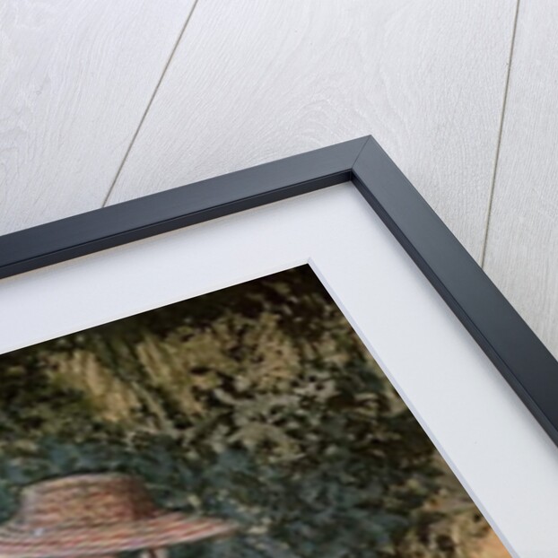 Effects of Good Government in the Countryside, detail of two men walking and talking, 1388-40 by Ambrogio Lorenzetti