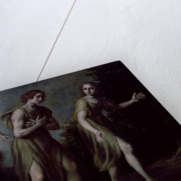 The Expulsion of Adam and Eve from Paradise by Francesco Curradi