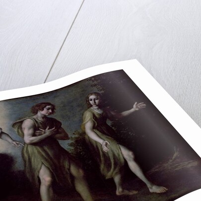 The Expulsion of Adam and Eve from Paradise by Francesco Curradi