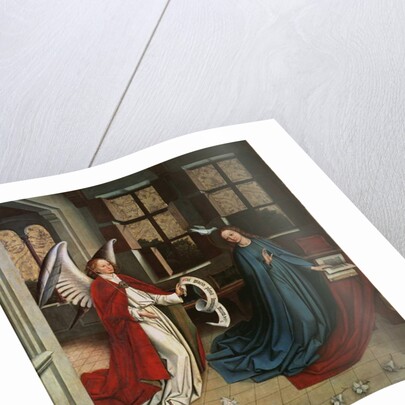 The Annunciation, 1458 by Hans Multscher