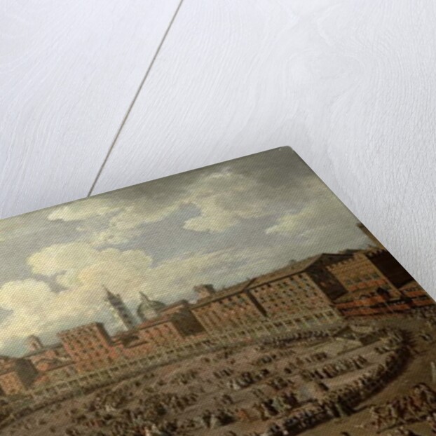 The Palio, Piazza del Campo, Siena by Giuseppe Zocchi