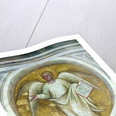 Angel in an oculus, 1360-70 by Giusto di Giovanni de' Menabuoi