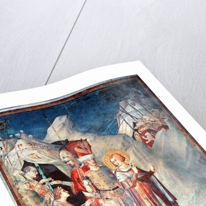 St. Martin Renouncing his Life as a Soldier by Simone Martini