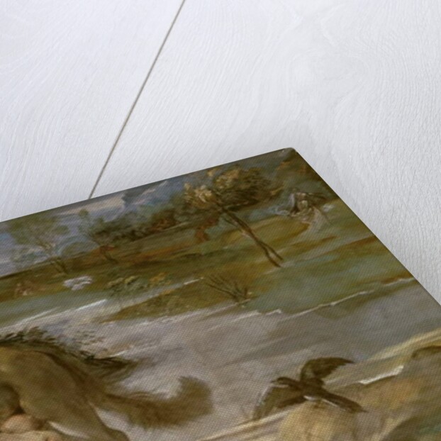 The She-Wolf Suckling Romulus and Remus by Agostino Annibale (1560-1609) & Ludovico (1555-1619) Carracci