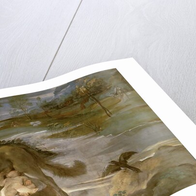 The She-Wolf Suckling Romulus and Remus by Agostino Annibale (1560-1609) & Ludovico (1555-1619) Carracci