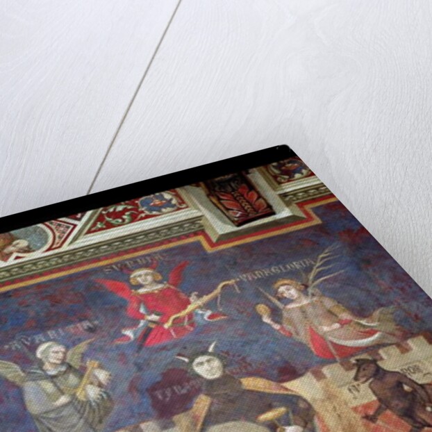 Allegory of Bad Government, detail of Avarice, Pride, Vanity, Tyranny, Fraud and Anger, 1338-40 by Ambrogio Lorenzetti