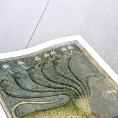 The seven-headed beast coming from the sea, 1360-70 by Giusto di Giovanni de' Menabuoi