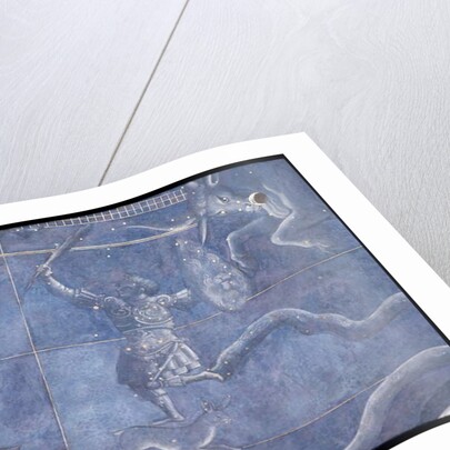 The Path of the Sun through the stars on the night of the 4th July 1442 by Giuliano d'Arrighi Pesello