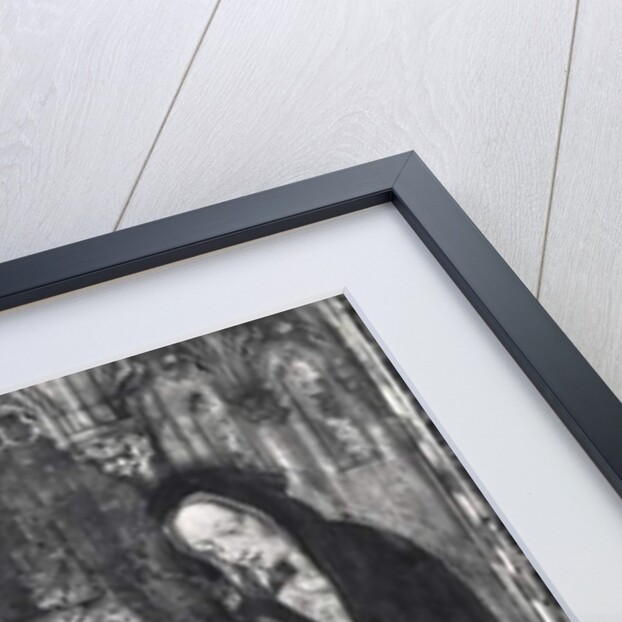 Virgin Mary, detail from the Annunciation by Antonio Pisanello