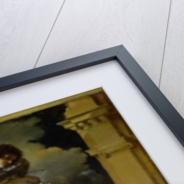 St. Francis in Ecstasy and St. Benedict with an Angel Musician, 1620 by Guercino