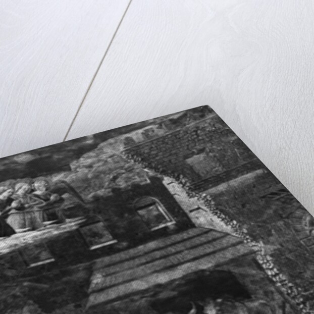 The Nativity, one of the scenes from the fresco cycle of the Life of the Virgin in the apse of the Cathedral by Fra Filippo Lippi