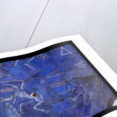 The Path of the Sun through the stars on the night of the 4th July 1442 by Giuliano d'Arrighi Pesello