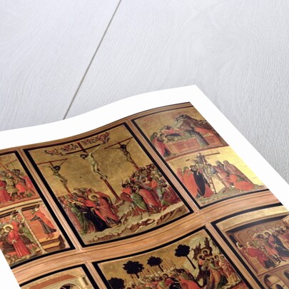 Maesta: eleven scenes from the Passion, 1308-11 by Duccio di Buoninsegna