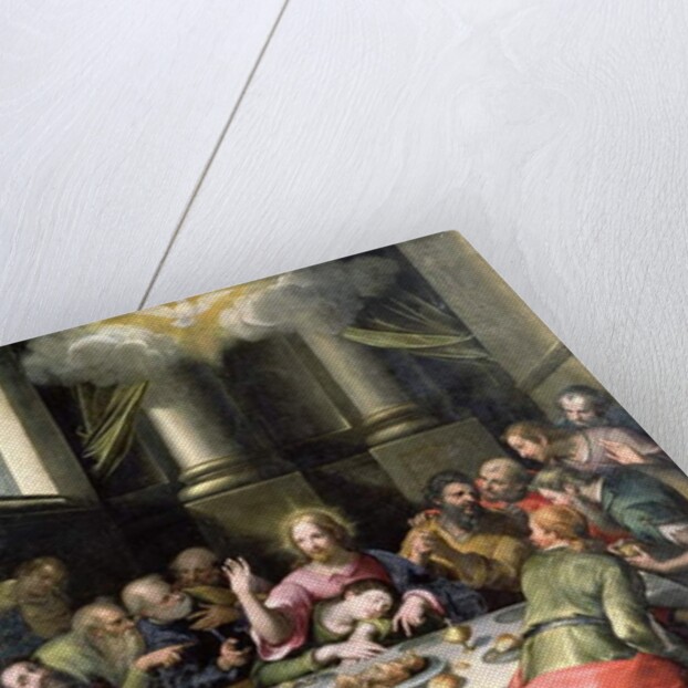 The Last Supper, 1611 by Denys Calvaert or Calvart