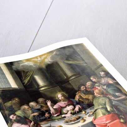 The Last Supper, 1611 by Denys Calvaert or Calvart