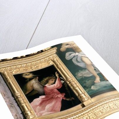 Annunciation Angel by Lorenzo Lotto