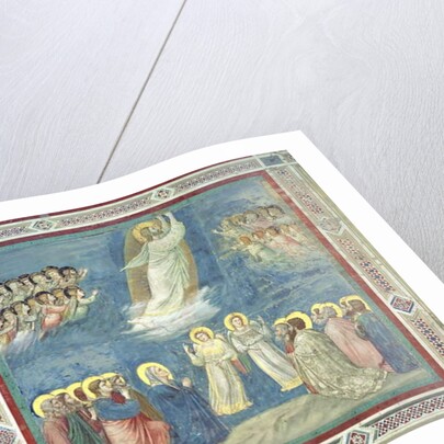 The Ascension, c.1305 by Giotto (c.1266-1337)