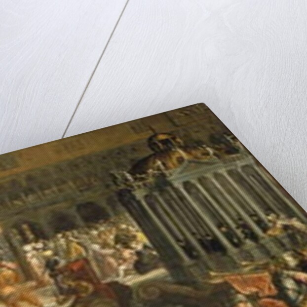 The Arrival of Morosina Morosini Grimani at the Palazzo Ducale, Venice by Italian School