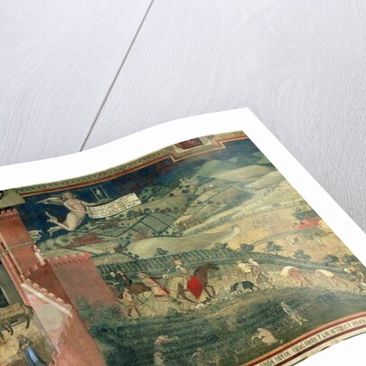 Effects of Good Government, c.1338 by Ambrogio Lorenzetti