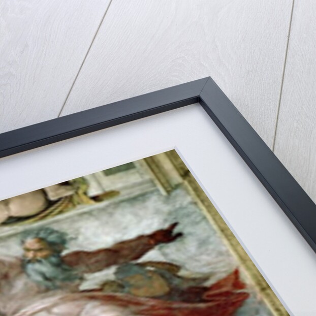 Sistine Chapel Ceiling: Creation of the Sun and Moon, 1508-12 by Michelangelo Buonarroti