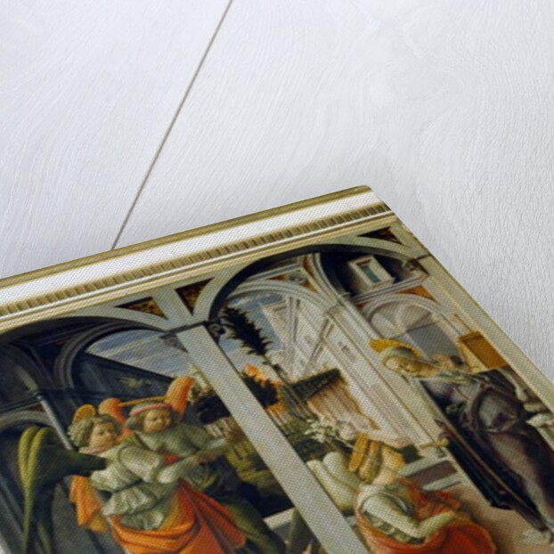 Annunciation, 1450 by Fra Filippo Lippi