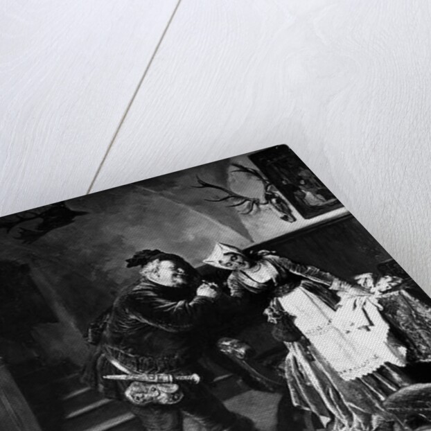 Sir John Falstaff, 1876 by Eduard von Grutzner